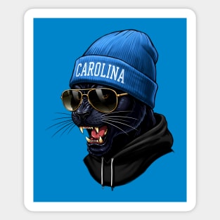Carolina Football Spirit Animal Panther Sticker